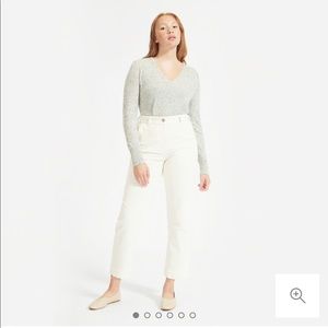 Everlane v neck cashmere sweater